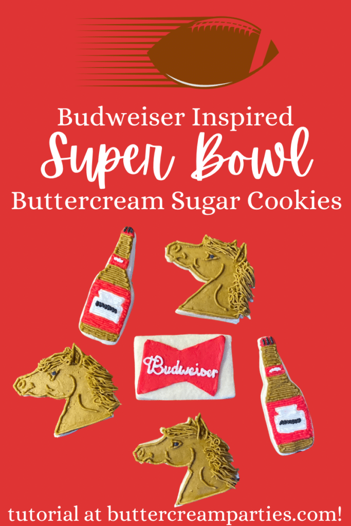 super bowl dessert super bowl cookies inspired by Budweiser