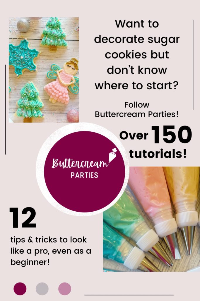 How to Decorate Buttercream Cookies