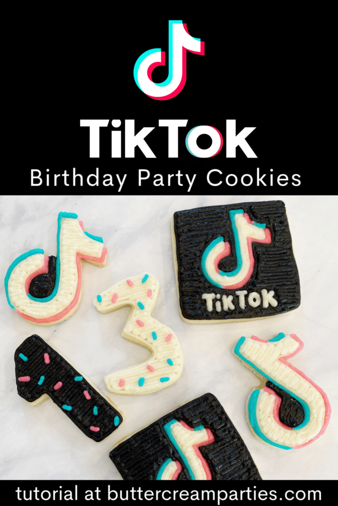 TikTok Decorated Sugar Cookies