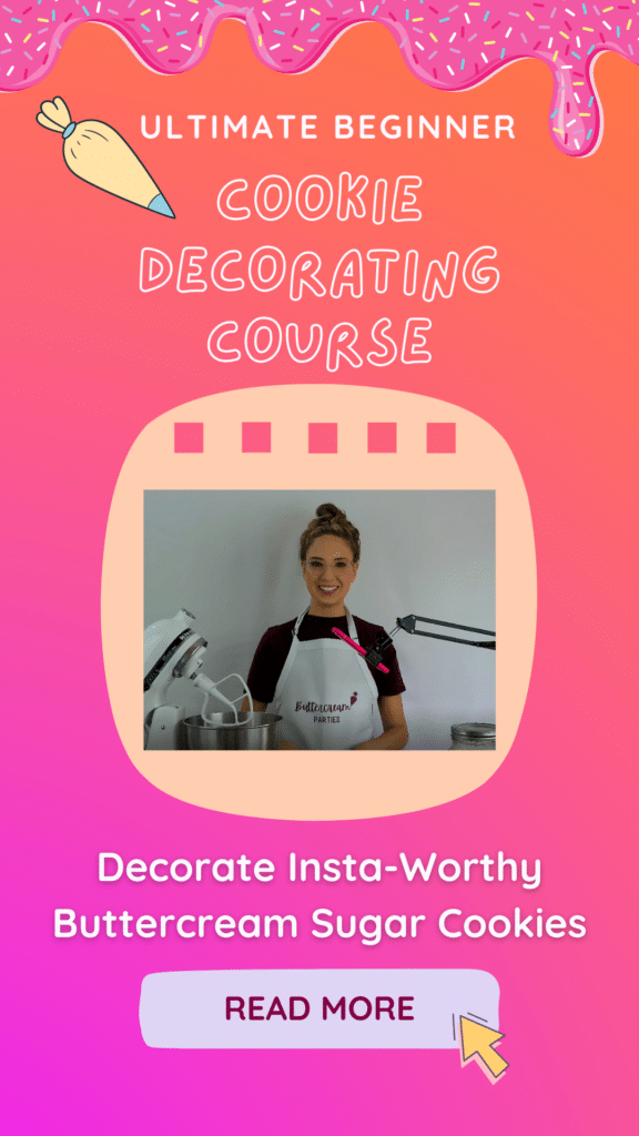 Online Cookie Decorating Course for Beginners