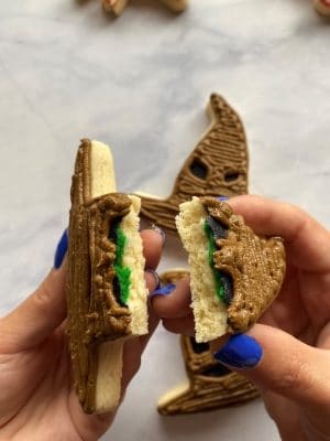 Harry Potter Slytherin Cookies