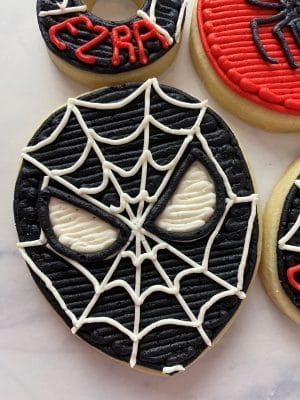 spider-man cookies