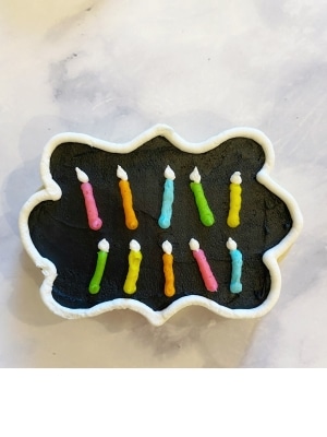 glow party cookies