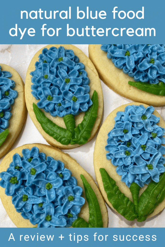 Natural Blue Food Coloring with Chefmaster Liqua Gel